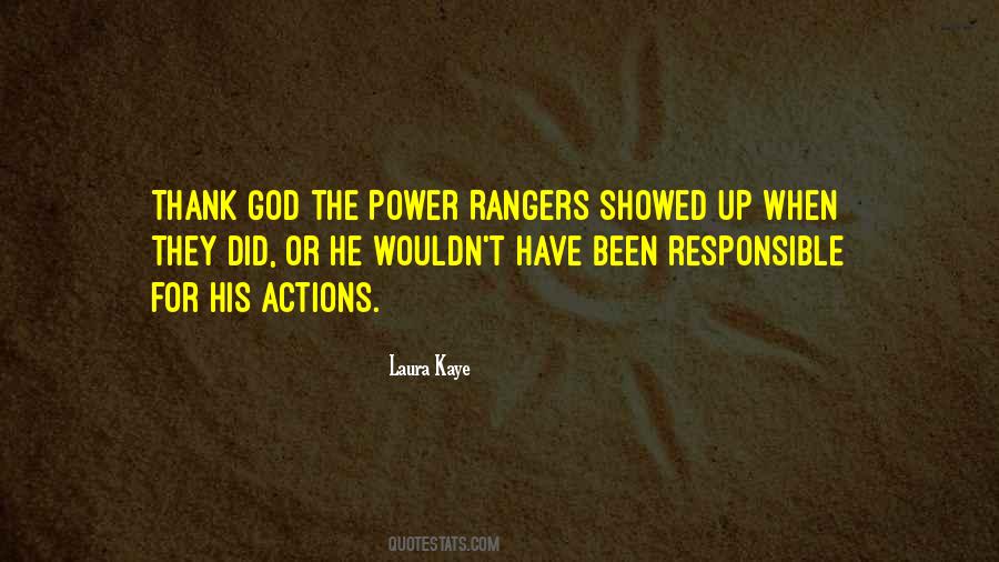 Best Power Rangers Quotes #1402089