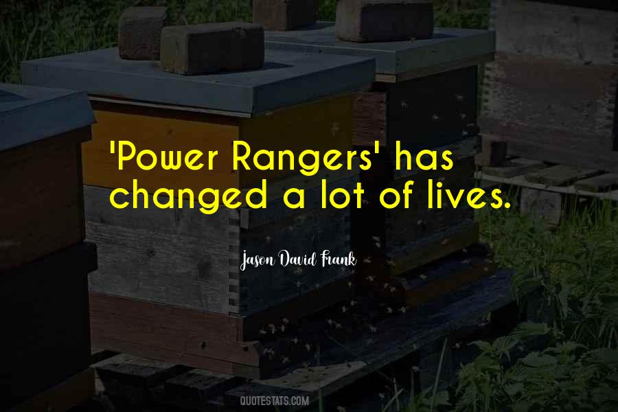 Best Power Rangers Quotes #1706703