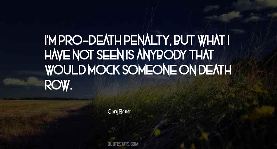 Best Pro Death Penalty Quotes #1666872