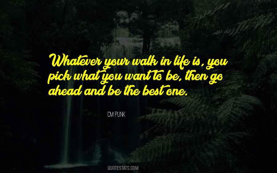 Life Walk Quotes #98939