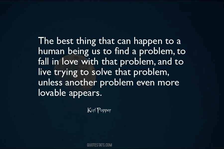 Best Problem Quotes #505287