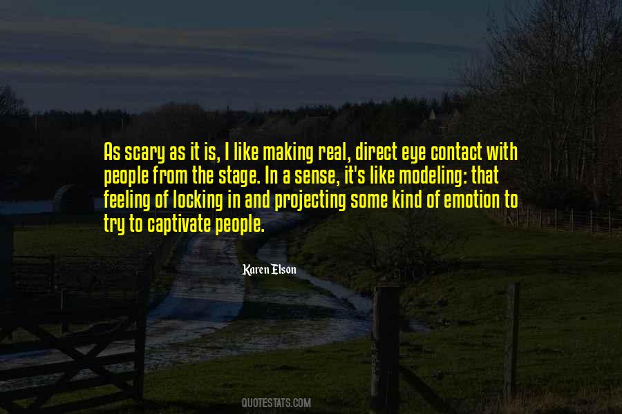 Quotes About Making Eye Contact #897093