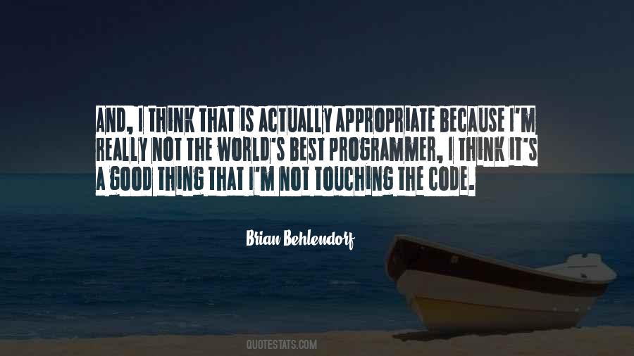 Best Programmer Quotes #392797