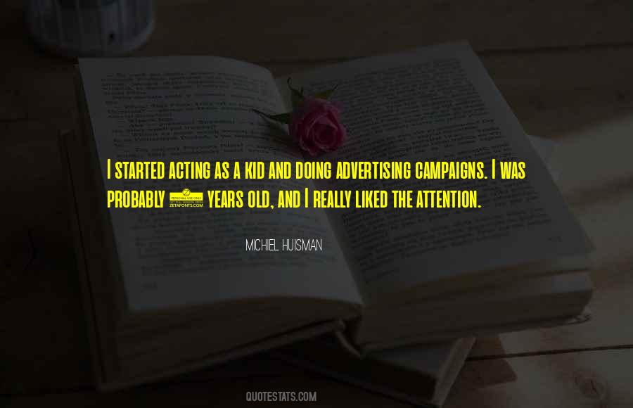 Acting For Kids Quotes #1136459