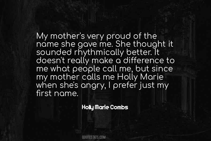 Best Proud Mother Quotes #340825