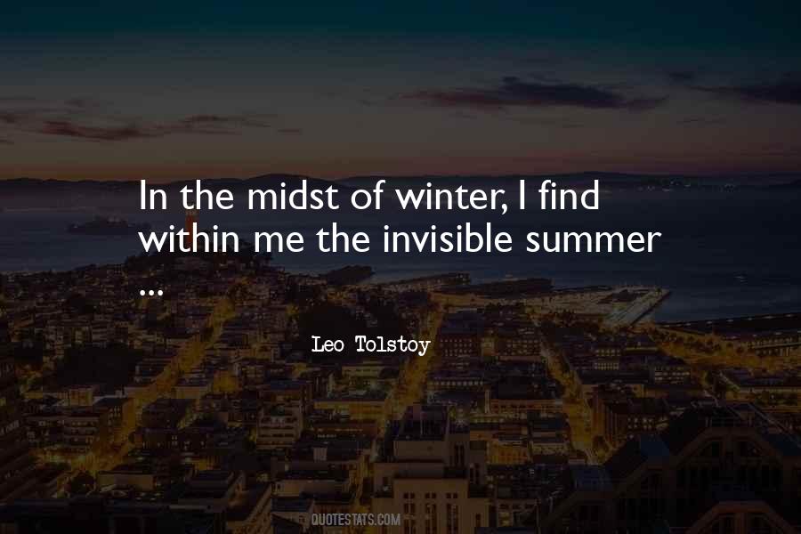 Midst Of Winter Quotes #1731556