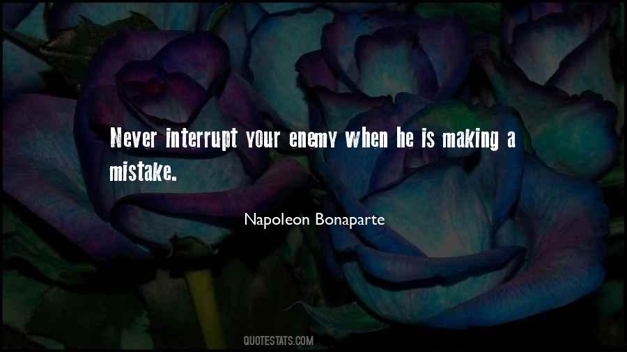 Quotes About Making Enemies #925127