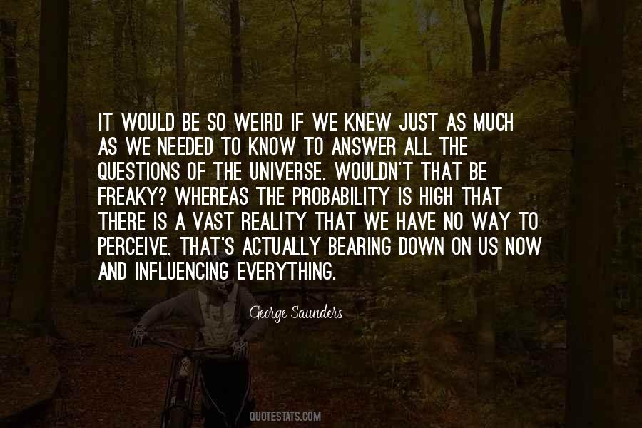 Vast Universe Quotes #1124884