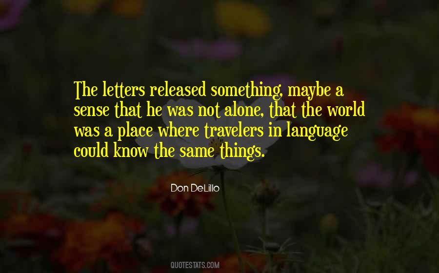Letters That Quotes #132969