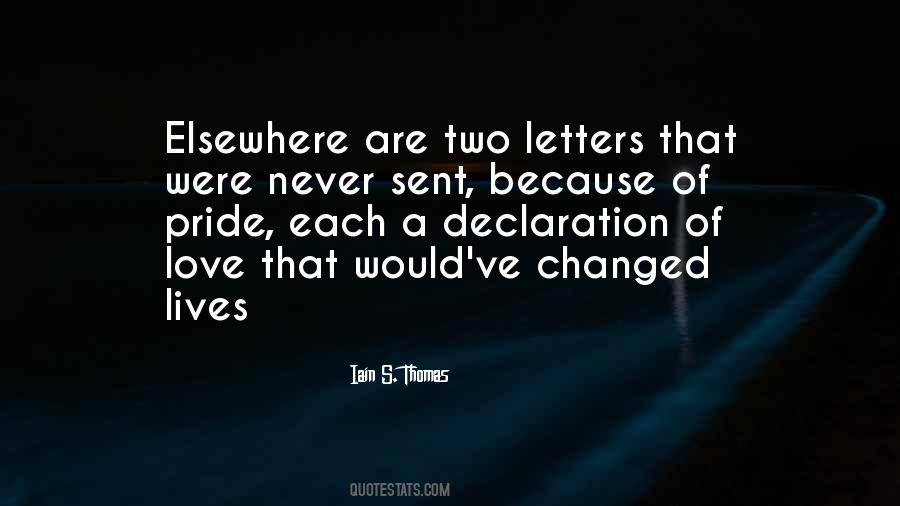 Letters That Quotes #498252