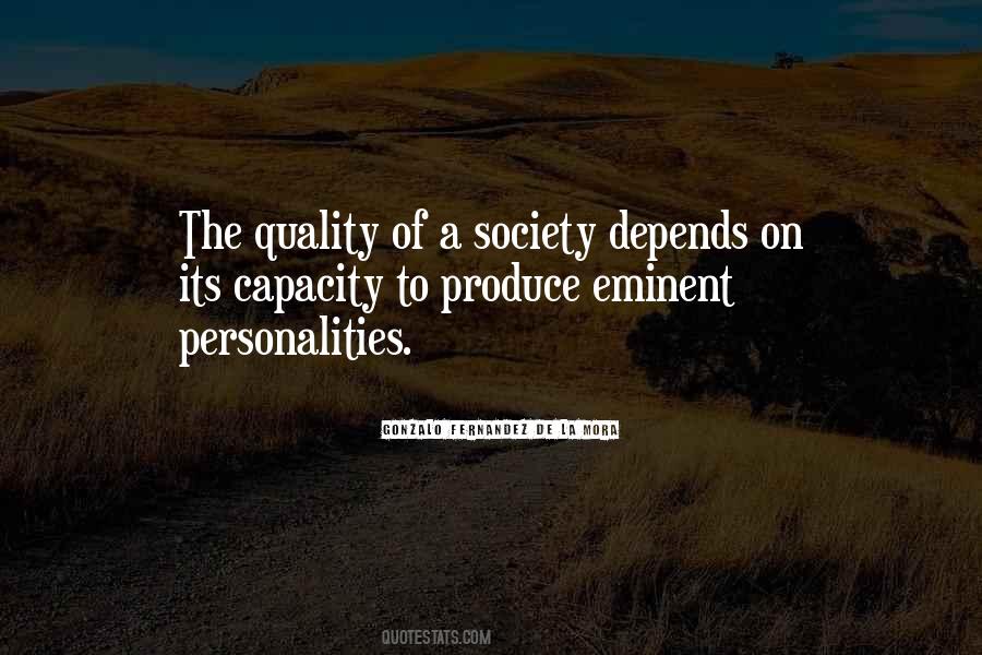 Quality Depends Quotes #461921