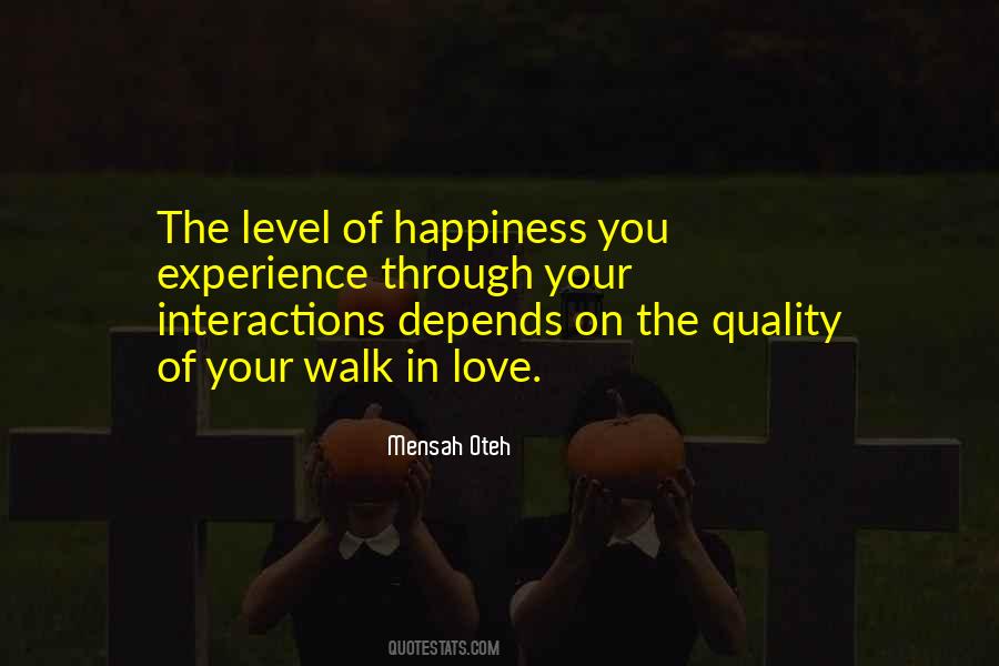 Quality Depends Quotes #543280