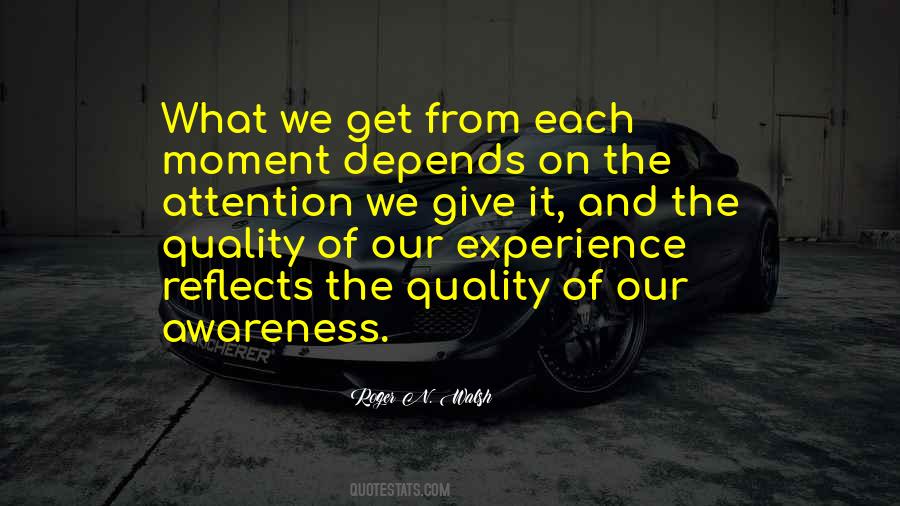 Quality Depends Quotes #865610