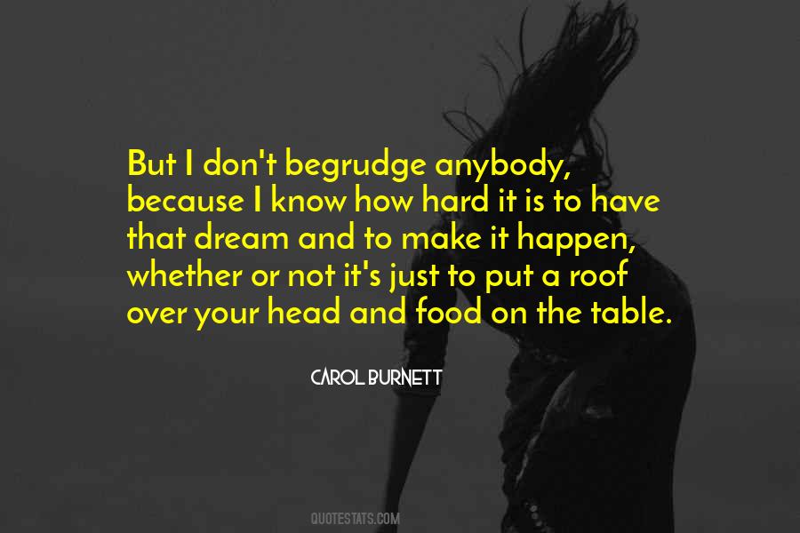 Dream Food Quotes #1292431