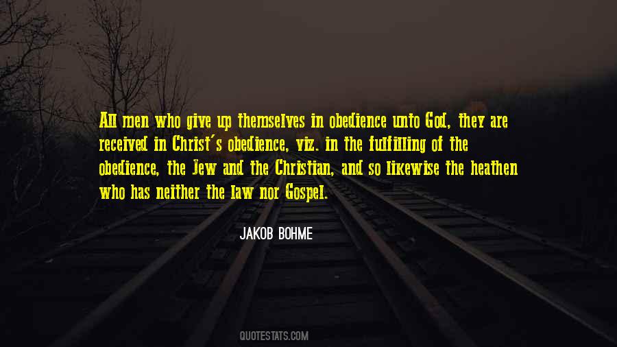 Obedience Of Christ Quotes #1507415