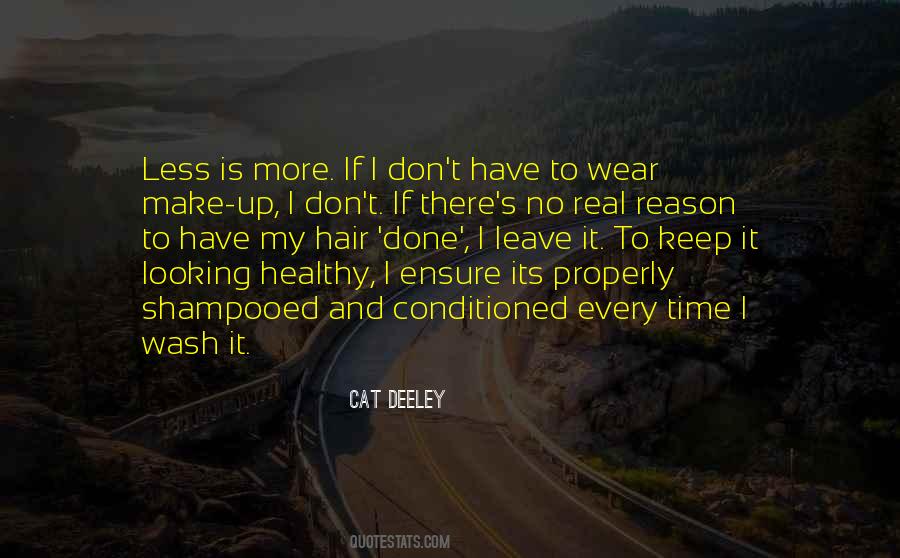 Shampooed Hair Quotes #574965