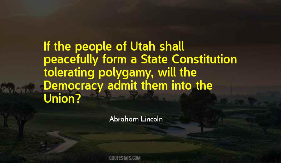 Abraham Lincoln Democracy Quotes #1162900