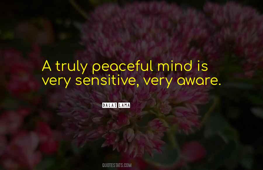 A Peaceful Mind Quotes #1201586