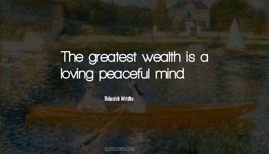 A Peaceful Mind Quotes #140229