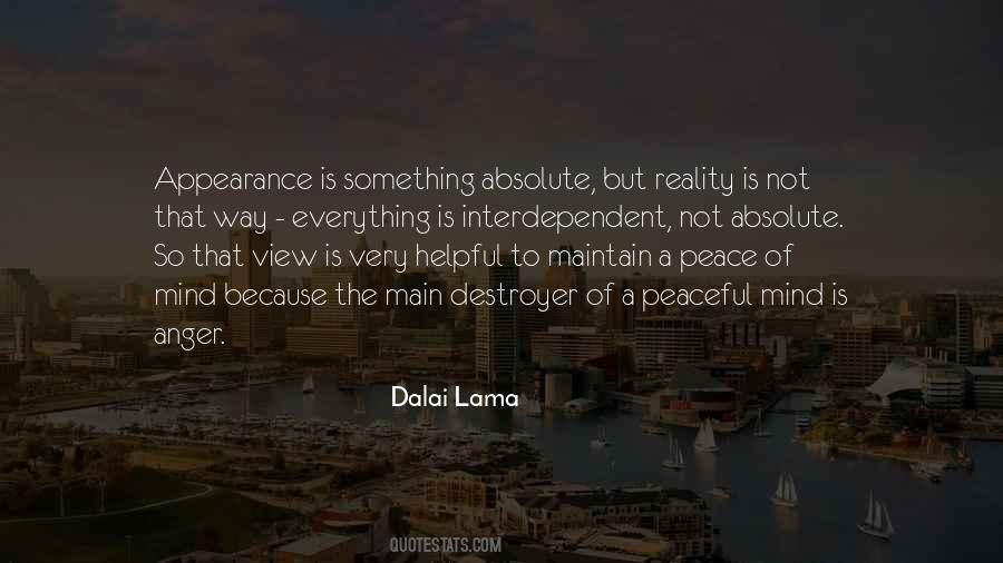 A Peaceful Mind Quotes #1495639