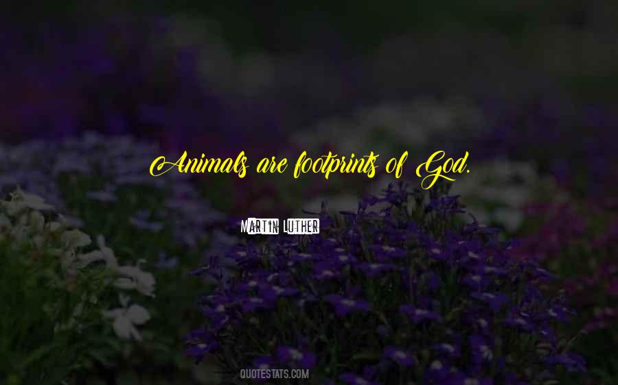 Animal Footprints Quotes #1620054