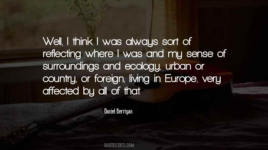 Living In A Foreign Country Quotes #1706704