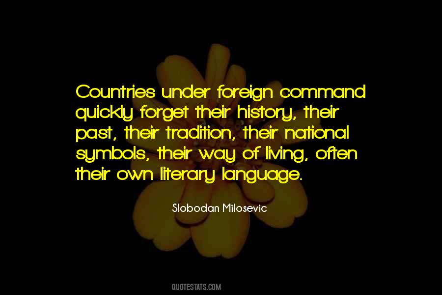 Living In A Foreign Country Quotes #297853