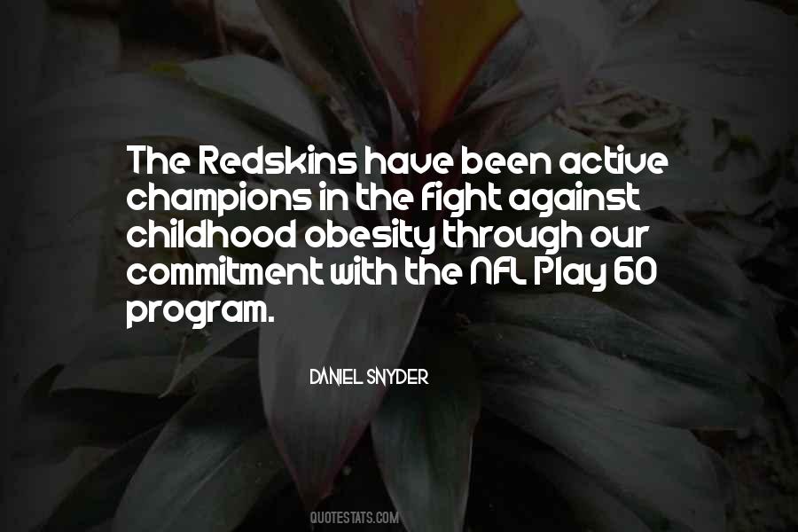 Best Redskins Quotes #1712607