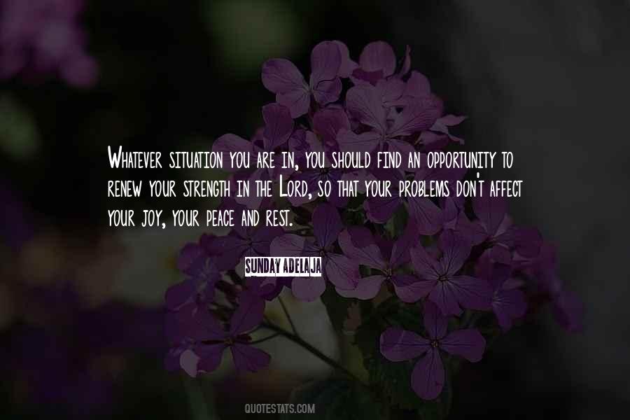 Rest The Lord Quotes #1707053
