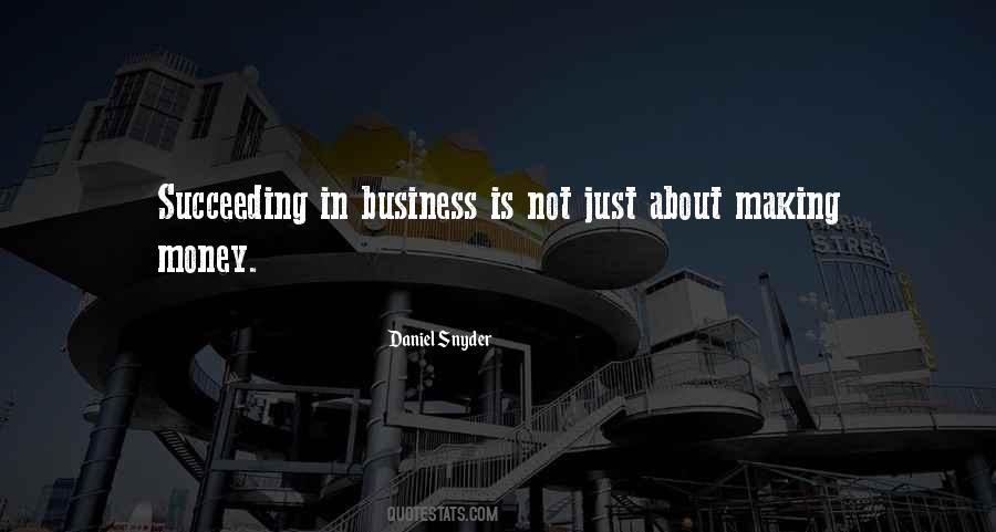 Quotes About Making Business #420309