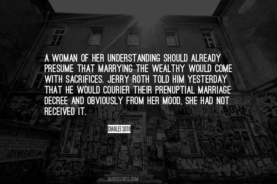 Prenuptial Marriage Quotes #1719758