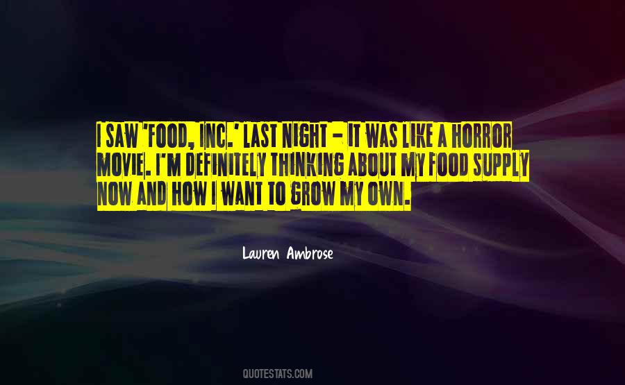 A Horror Movie Quotes #1441696