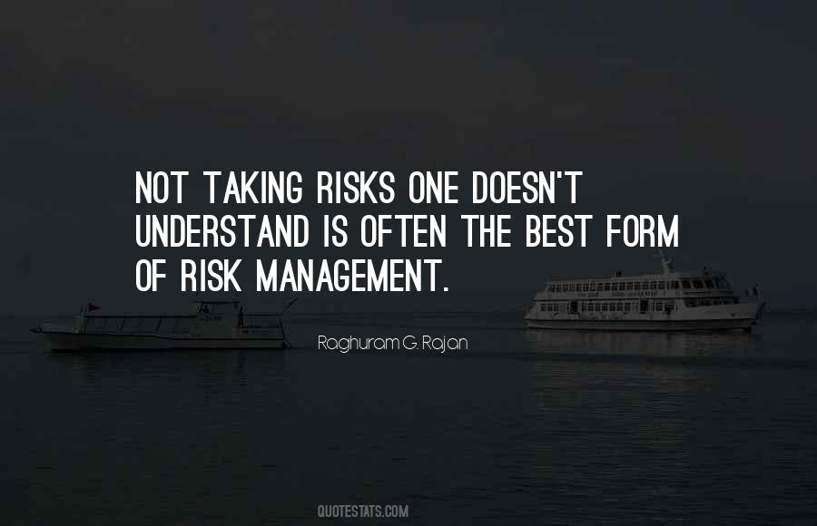 Best Risk Management Quotes #136355