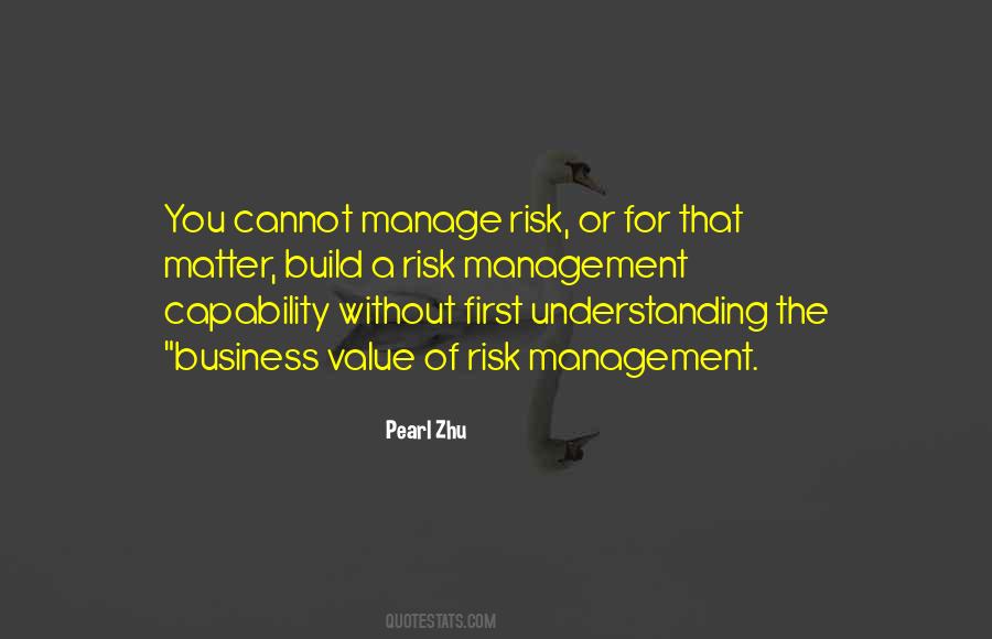 Best Risk Management Quotes #258110