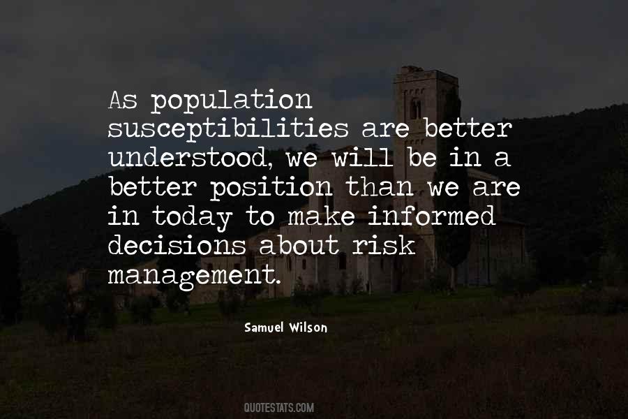 Best Risk Management Quotes #92005