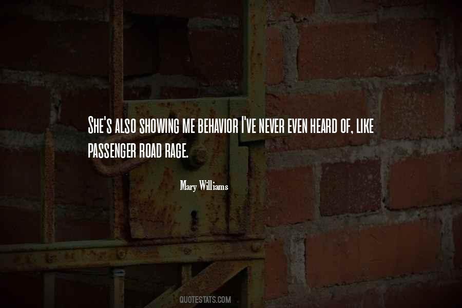 Best Road Rage Quotes #1765532