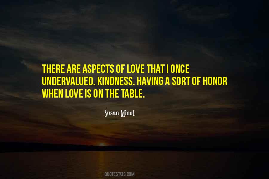 Honor Kindness Quotes #1627323