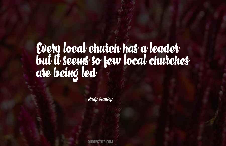 Local Leadership Quotes #1557202