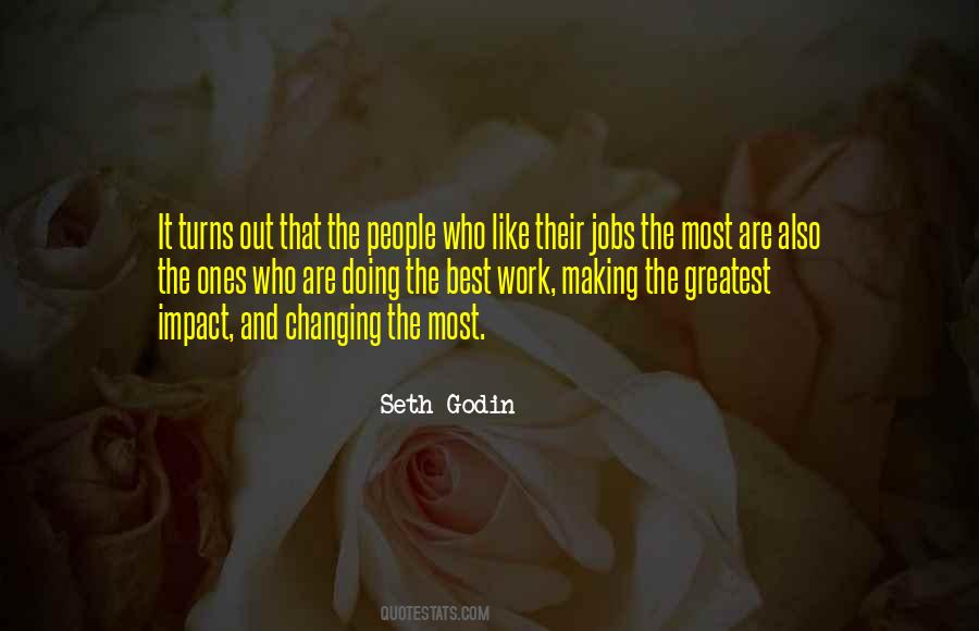 Quotes About Making An Impact On Someone #121445