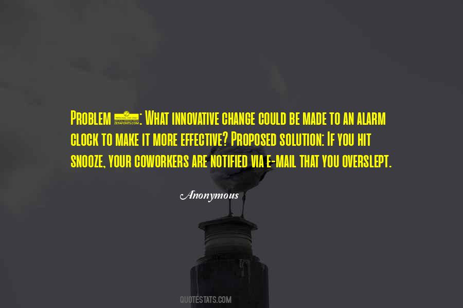 Clock Problem Quotes #1125713