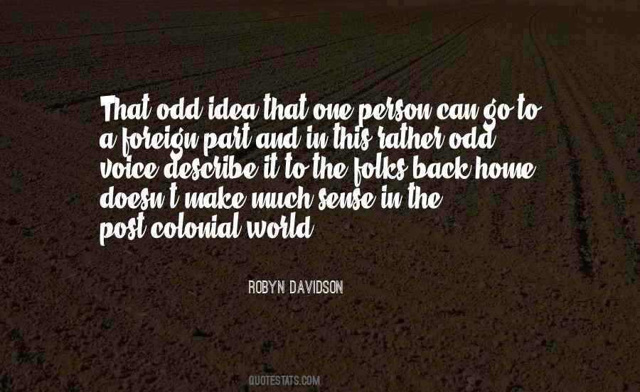 Best Robyn Davidson Quotes #101694