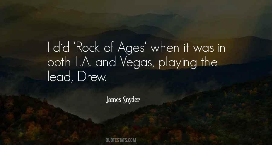 Best Rock Of Ages Quotes #711065