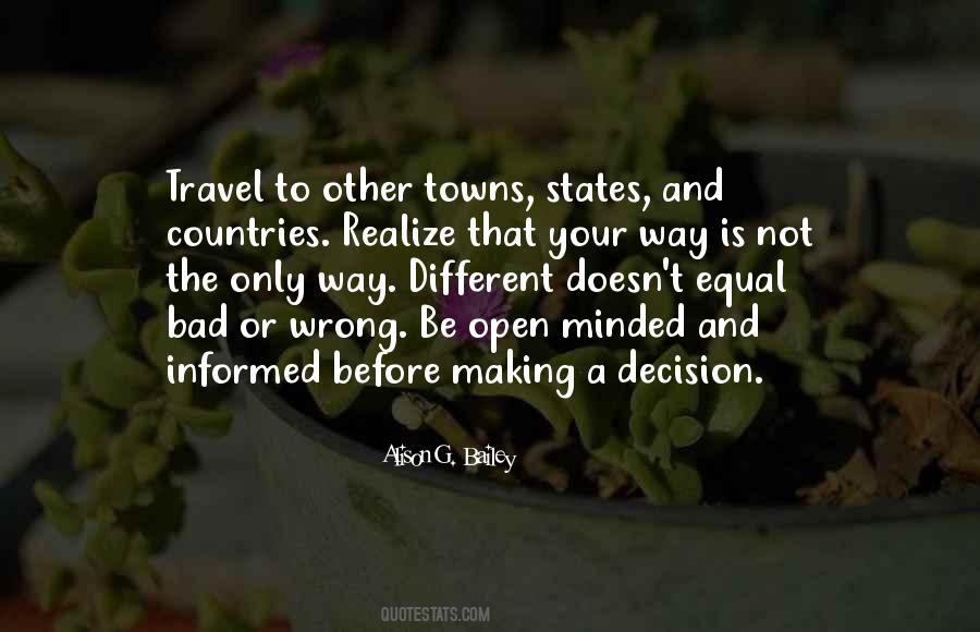 Quotes About Making A Wrong Decision #1342885