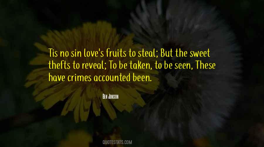 Sweet Fruit Quotes #1742664