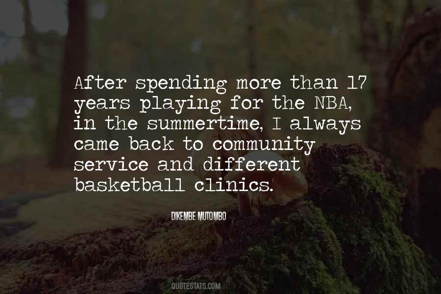 Mutombo Basketball Quotes #1278593
