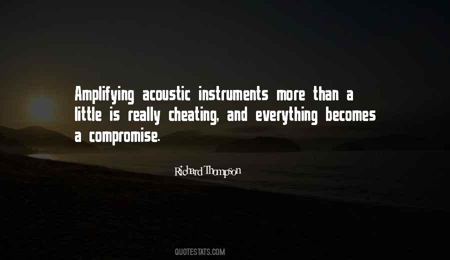 Acoustic Instruments Quotes #267526