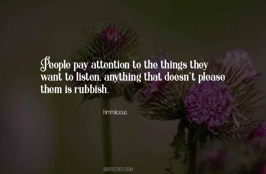 Best Rubbish Quotes #141926