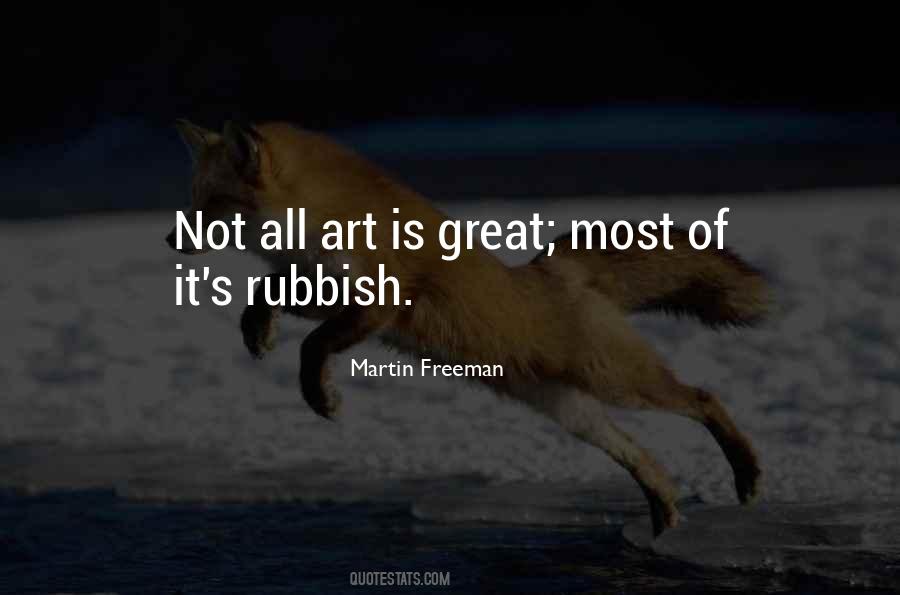 Best Rubbish Quotes #14470