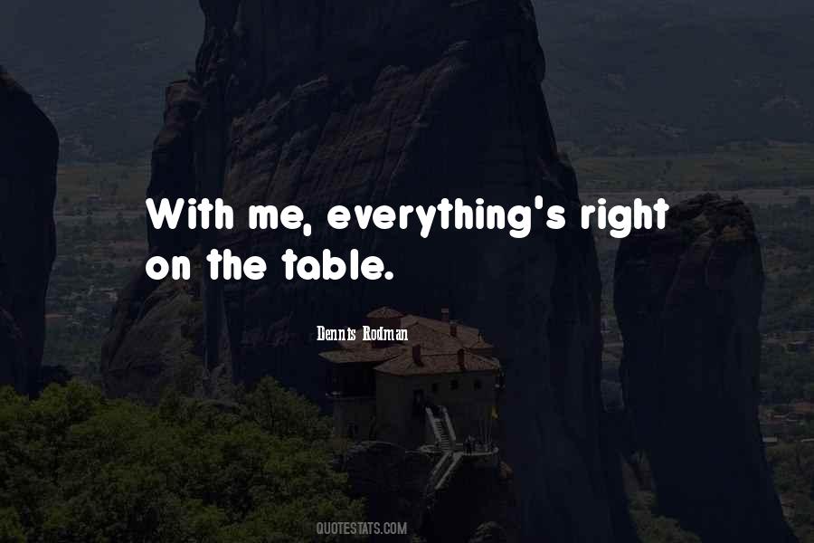 Quotes About The Table #1614870
