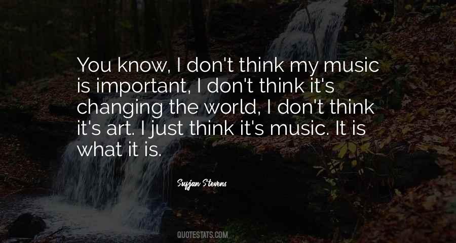Music Is Important Quotes #1451710